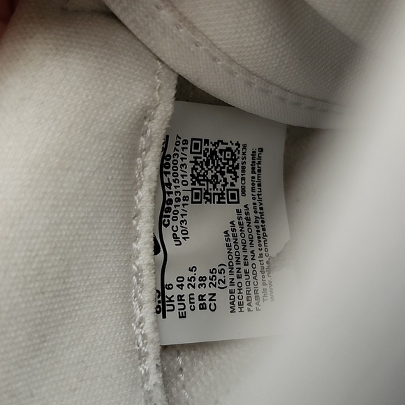 Nike Classic Cortez White Topaz Gold 2019 Womens 8.5 - Picture 13 of 16